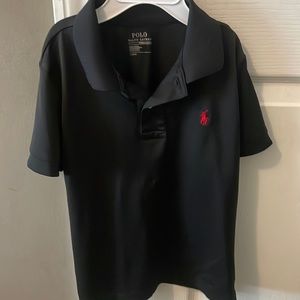 Polo by Ralph Lauren Boy's black Short Sleeve Polo Shirt Size 5